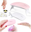 Sun Mini - Cabina portatil Usb para uñas 6 led
