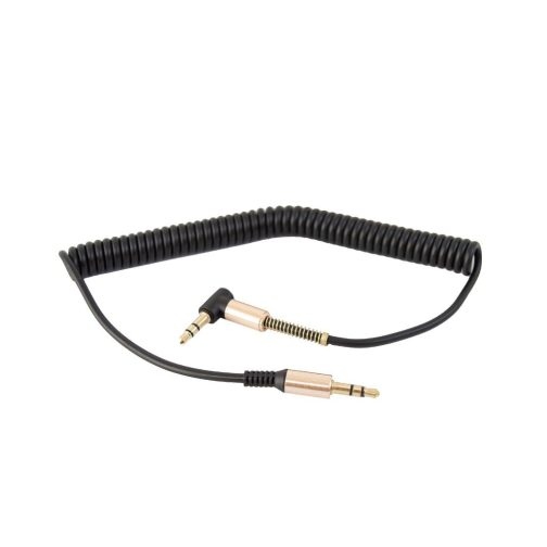 Only Cable Auxiliar 3.5 Mod69 1.8Mts Espiral Negro