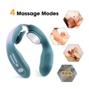 Masajeador de cuello portatil recargable 4 puntos MODS-200 - ST - AZUL