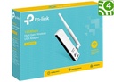 Placa De Red Wifi Usb Tp-Link Tl-Wn722n 150mbps Con Antena 4dbi Desmontable Incluye Cable Usb Extensor 1mt