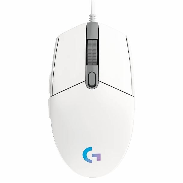Logitech G203 Lightsync Gaming - Mouse Gamer 6D 8000Dpi Con Luz Rgb Blanco