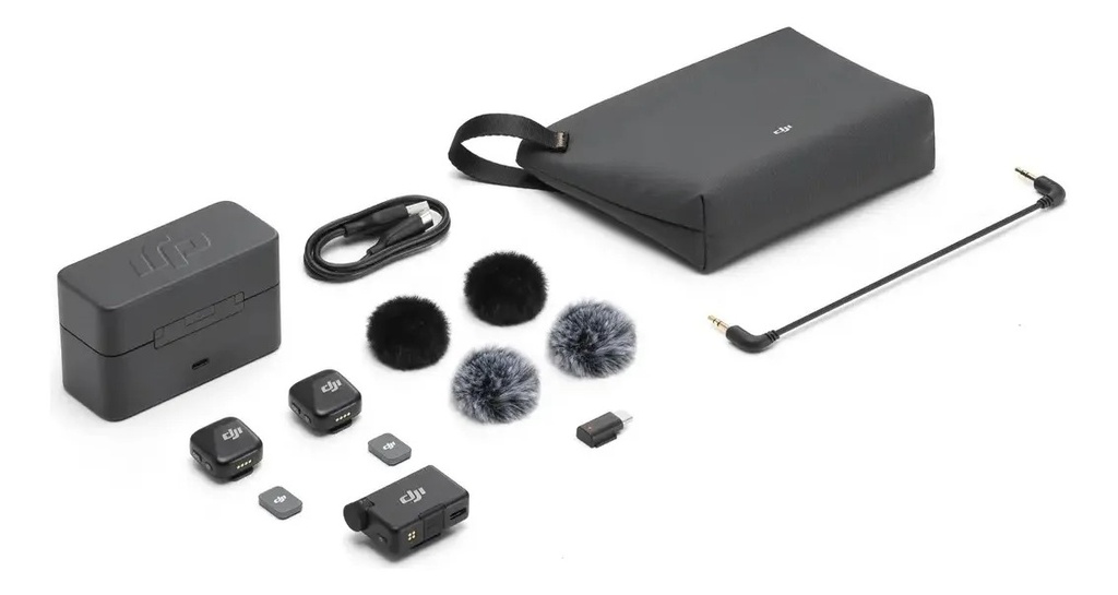 DJI Mic Mini 2 Wiresless Microfonos X2 