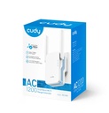 Cudy AC1200 Dual Band Extensor Wi-fi wifi Mesh Repetidor RE1200 Router WPS 5 ghz 2.4 ghz