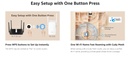 Cudy AC1200 Dual Band Extensor Wi-fi wifi Mesh Repetidor RE1200 Router WPS 5 ghz 2.4 ghz