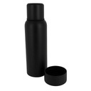 Termo Clásico 1 Litro Acero Antideslizante Color Blanco O Negro 