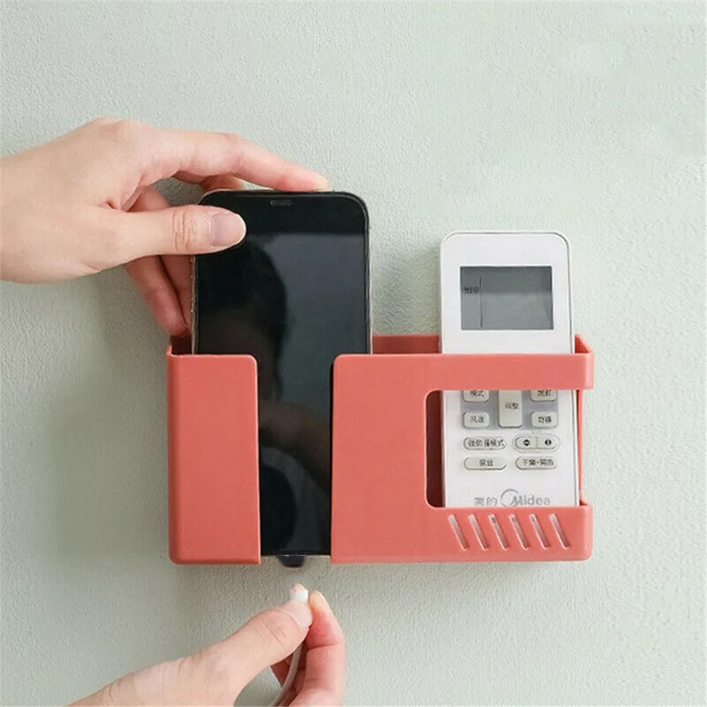 Organizador De Control Celular Cables Montaje En Pared 