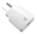 LETS CARGADOR 220V MODL-040 – 2,1A – 1USB + CABLE V8 Micro USB – LETS – BLANCO