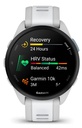 Garmin Forerunner 165 music gps running white amoled smartwatch