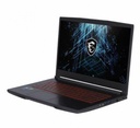 MSI Thin GF63 Gaming – Core i5-12450H, 8GB RAM, 512GB SSD, 15.6", NVIDIA RTX 4050, Windows 11 – Black