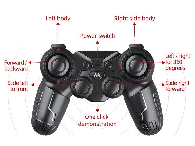 Zumo Auto Acrobata acrz-003 con control remoto