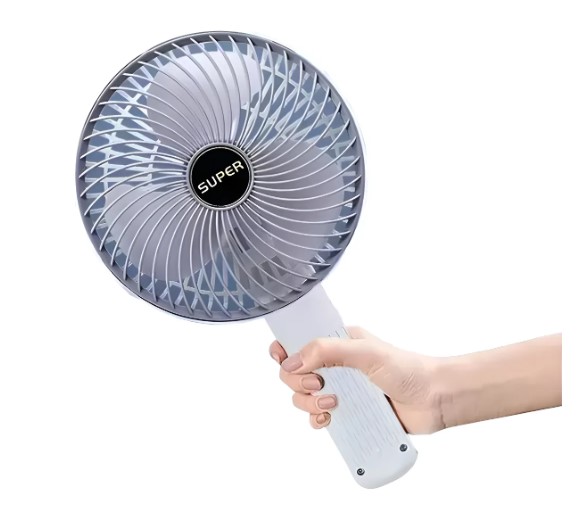Ventilador portatil de escritorio con broche carga USB FZM-02