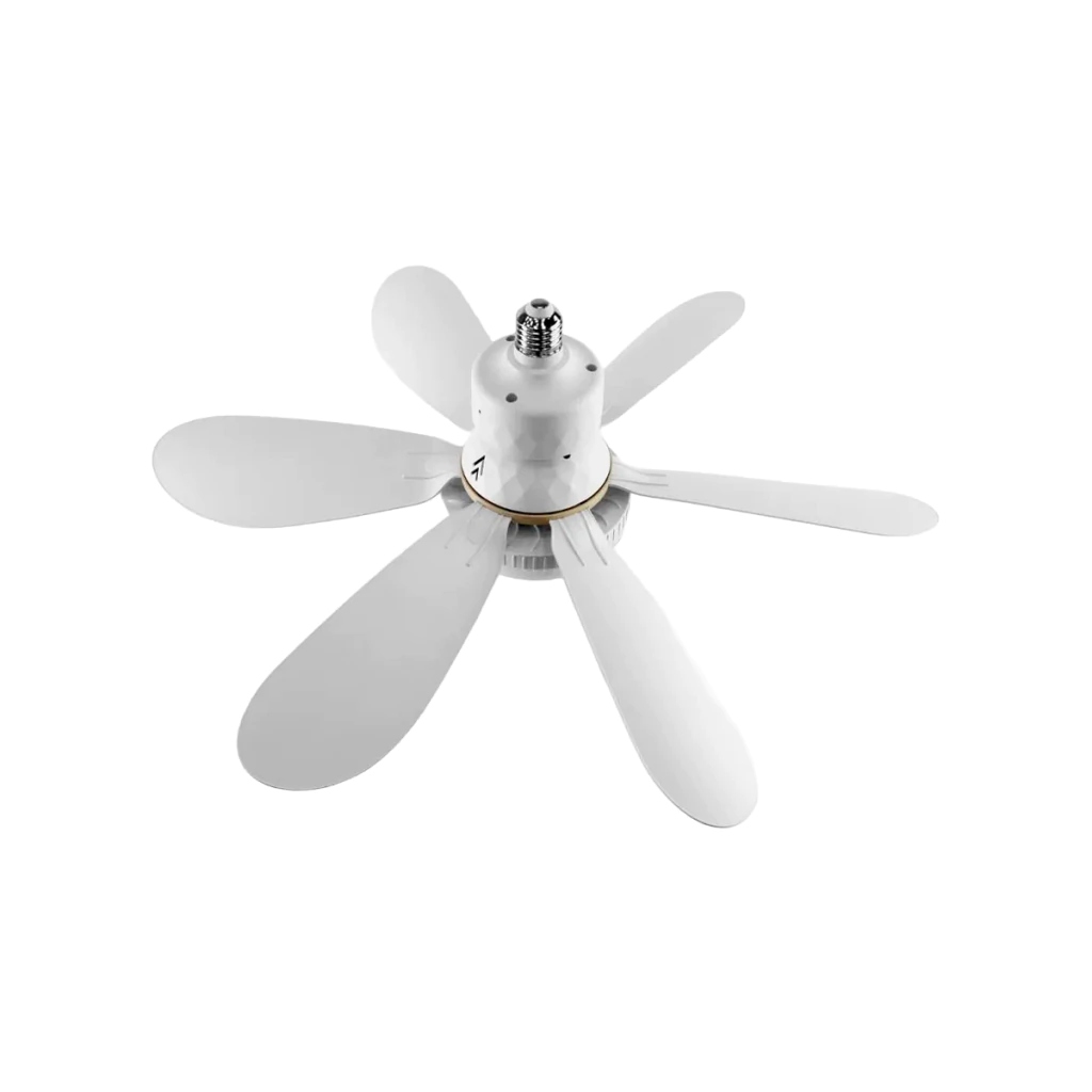 Ventilador Techo Lampara Led E27 Con Control Remoto 15w Cct
