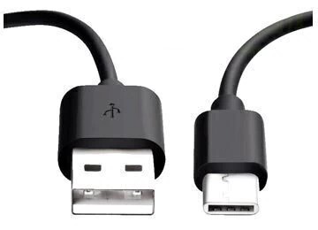 Cable Usb Tipo C A Usb 2.0 1Mt Hytoshi 3A 15W Negro