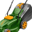 Jadever Cortacesped Eléctrico Inalámbrico 1300W Velocidad 3500/MIn Capacidad 30L 3 Posiciones - Jdlkp530