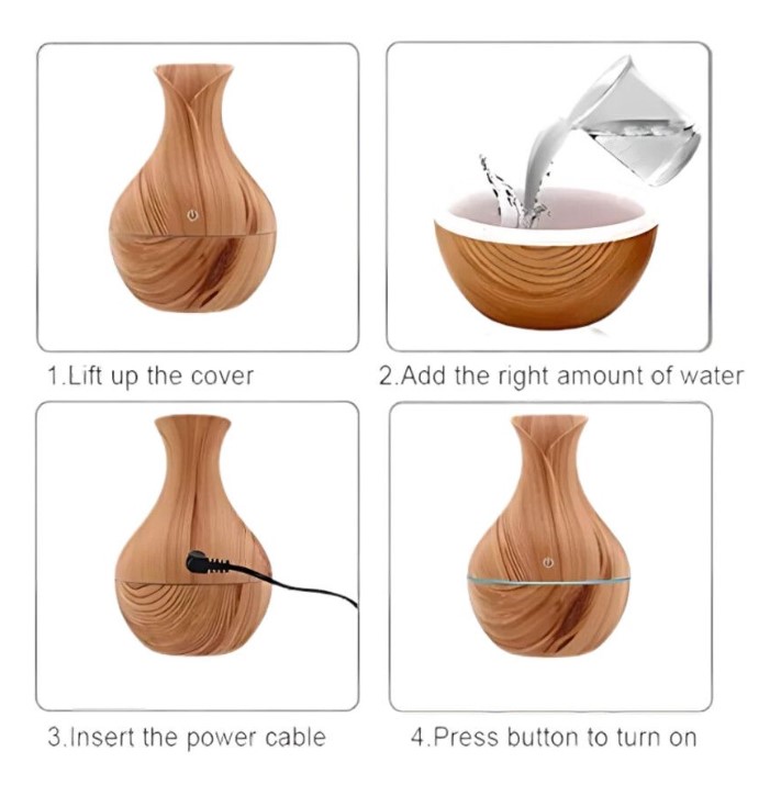 Xaea Humidificador Jarrón 130 Ml Modv-000C – Varios – Camel
