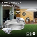 Trefi alargue 10 mts 220v 10A Prolongador 3x0.75 Normalizado