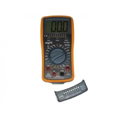 Nisuta Tester Digital Multimetro Y De Red Todo En Uno NS-TEDI2 