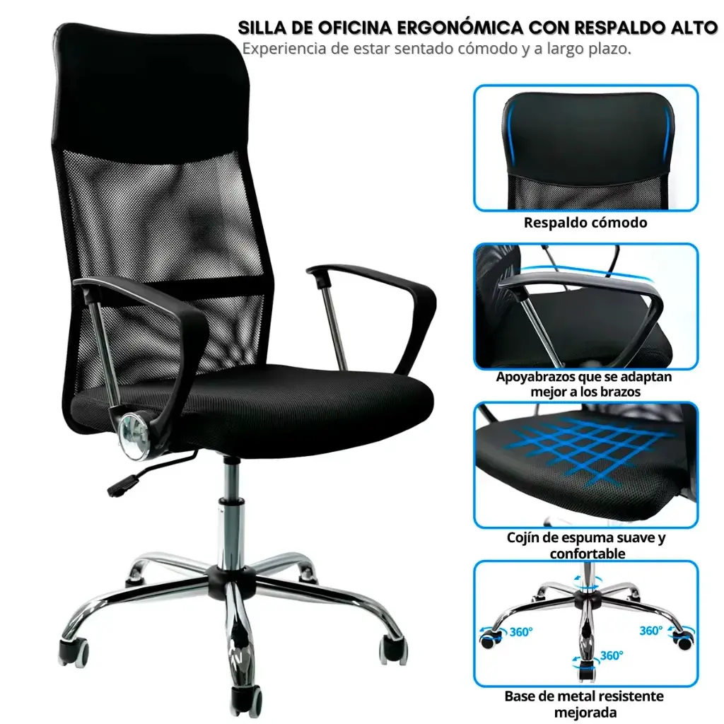 Silla de oficina NOVOHOME nh-oc200
