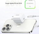 Ugreen Cargador 20w CD241 tipo C Carga rapida