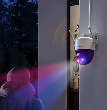 Imou  K7Cp-3H1We Cruiser Se+ 2K 3Mpx Wifi Camara Seguridad Smart Movimiento 360° Exterior