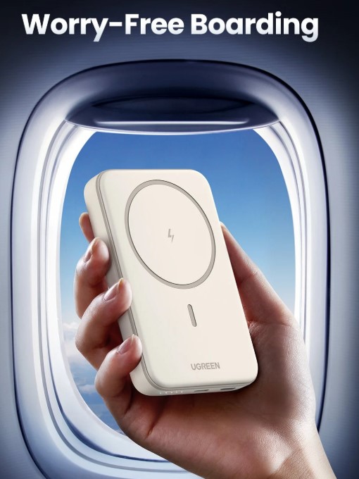 Ugreen PB561 power bank 20w zapiz series magnetic wireless fast charging 20w 10.000 mah usb c