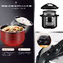NOVOHOME OLLA DE PRESION DIFITAL MULIFUNCION 