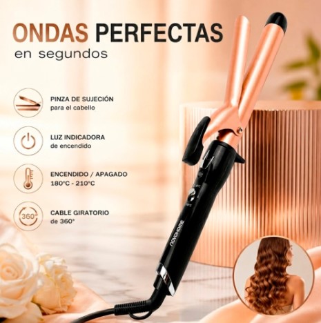 Novohome NH-BC125 Buclera Rizador 45w 210° black gold