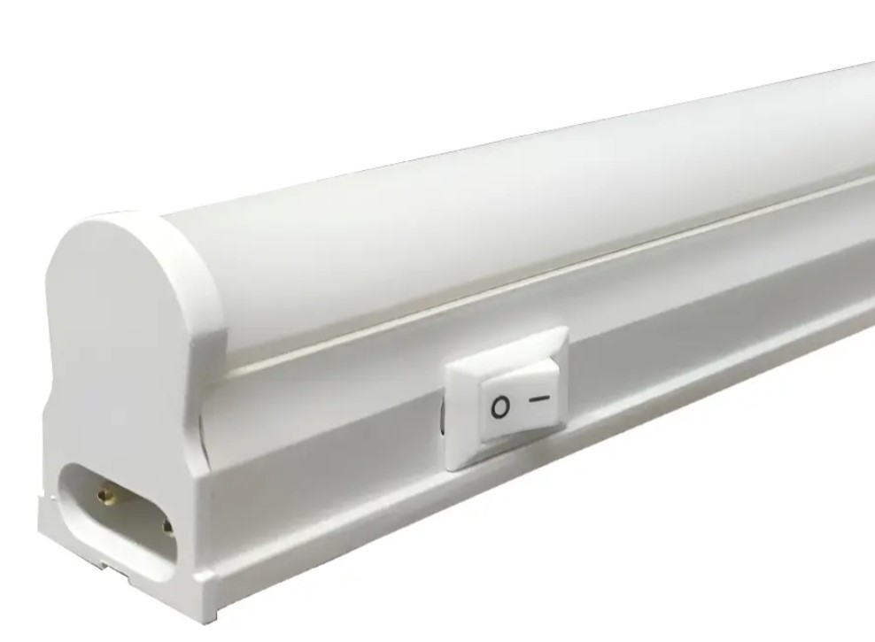 Trefi Liston Led T5 con interruptor 18w 3000k calido 120cm Bajo Alacena