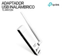 TP LINK ADAPTADOR DE RED USB WIFI TL-WN722N