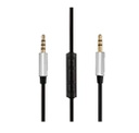 NETMAK NM-MIC15 CABLE MANOS LIBRES 3.5 MM C/ MIC INCORPORCADO MANOS LIBRES REPUESTO 1 MT