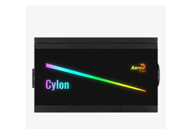 AEROCOOL FUENTE CYLON 600W RGB 80 PLUS BRONZE APFC FULL RANGE