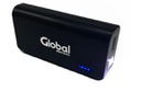 GLOBAL POWERB203BLACK POWER BANK CARGADOR BATERIAS PORTATIL USB 5200 MAH CON LINTERNA COLOR NEGRO