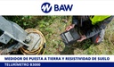 BAW B3000 TELURIMETRO MEDIDOR DE RESISTENCIA DE PUESTA A TIERRA Y RESISTIVIDAD DE SUELO C/USB