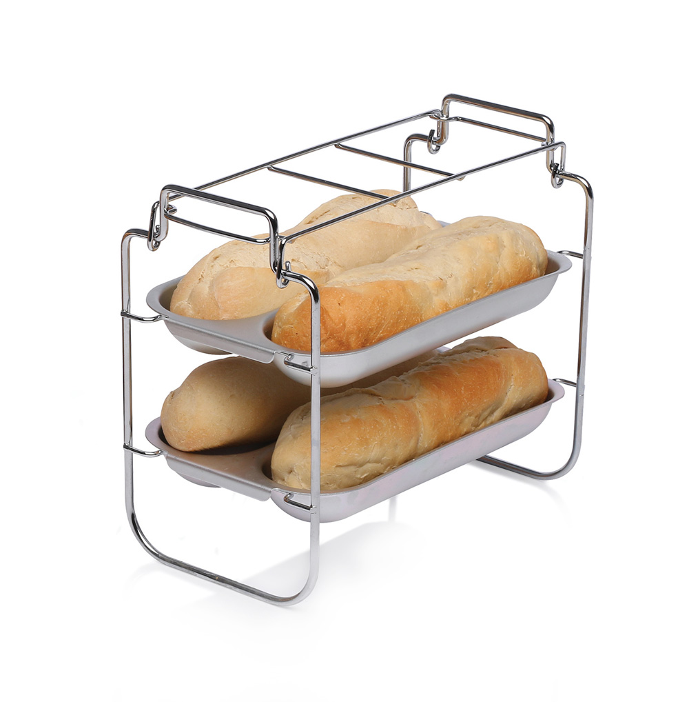 LILIANA FP910 HORNO DE PAN FULL BREAD BLANCO CON ARO CROMADO ACCESORIOS 850W