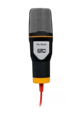 GTC MIC-001 MICROFONO STREAMING TRIPODE DESMONTABLE STUDIO