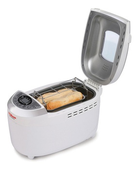 [1071] LILIANA FP910 FULL BREAD - HORNO DE PAN BLANCO CON ARO CROMADO ACCESORIOS 850W