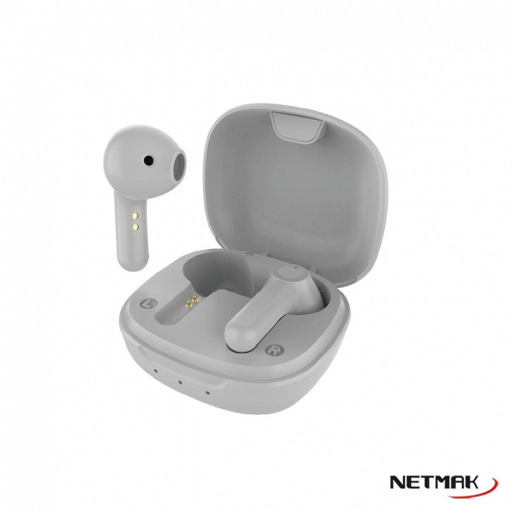 Netmak Nm-Miko-W Auricular Bluetooth Tws Touch Blanco