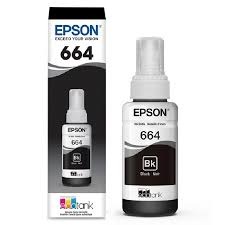 Tinta Epson Original T664 L200- Negro 70Ml Serie L
