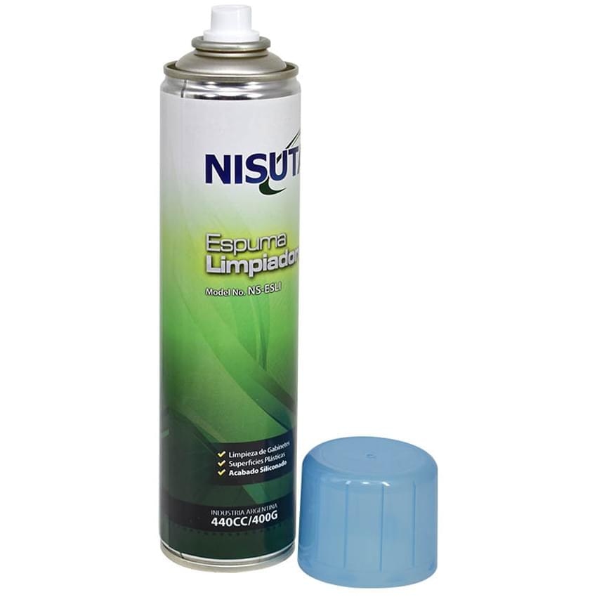 Nisuta Espuma Limpiadora Ns-Esli Limpieza Superficies Gabinetes 400G