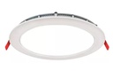 Novoled Per6C Panel Plafon Led De Embutir Redondo 6W 3000K Blanco Cálido