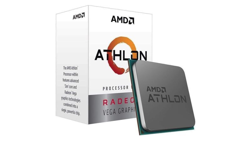Amd Microprocesador Am4 Athlon 3000G 3.5Ghz Dual Core Gráfica Integrada