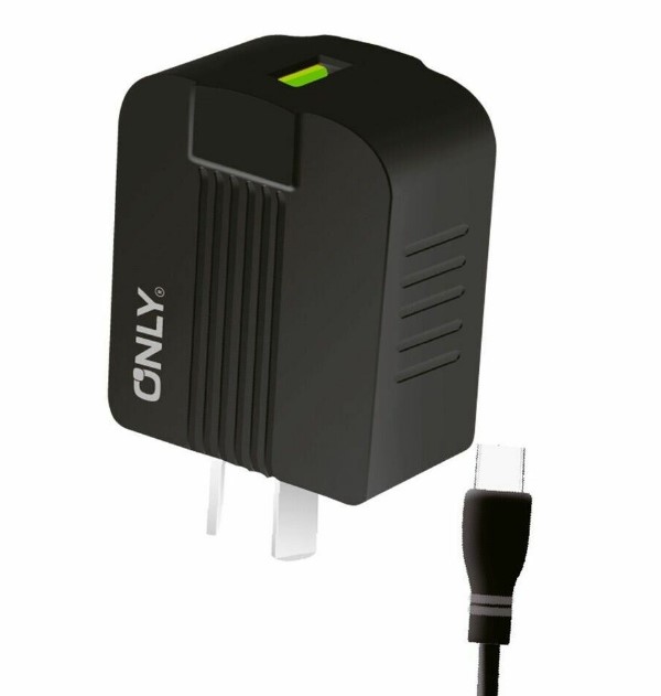 Only Cargador Celular 220V 5V Rush Tipo C - 4.8A Carga Rápida Con Cable Tipo Usb - C Mod430-Rush