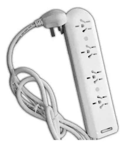 Kalop Zapatilla Prolongador Multinorma 4 Tomas Con Interruptor Cable 2.5M 