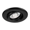 Sixelectric Spot Embutir Movil Para Dicroica Redondo Negro 10Cm (Zocalo Y Lámpara No Incluidas)