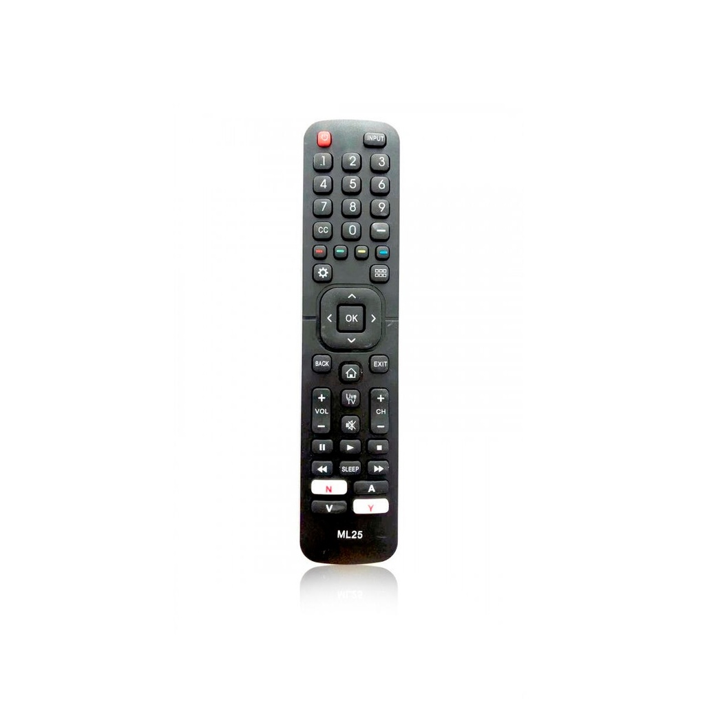 Megalite Control Remoto Universal Para Tv Hisense Rml0025