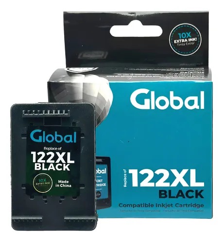 Cartucho Alternativo Global Hp 122 Xl Negro 20Ml