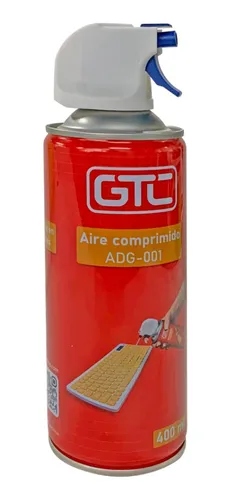 Gtc Aire Comprimido Para Limpieza Pc Adg-001 400Ml Cc