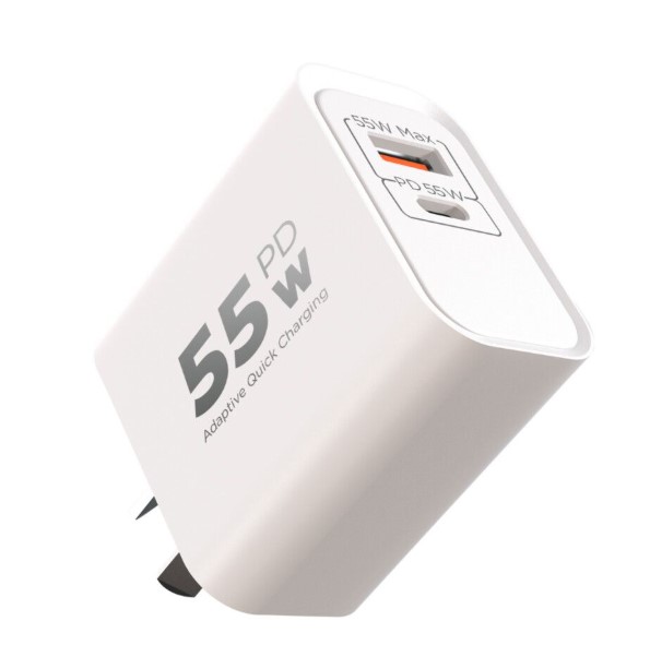 Xaea Cargador Celular 220W Modx-516 Hyper 5.4A Usb + Tipo C Carga Rapida 5V 9V 55W Ultra Rapida