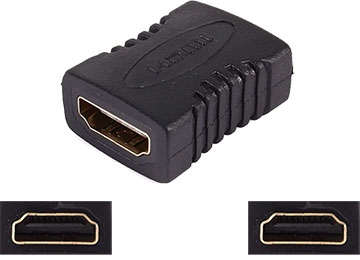 Adaptador Hdmi Hembra A Hdmi Hembra Conector Alargue