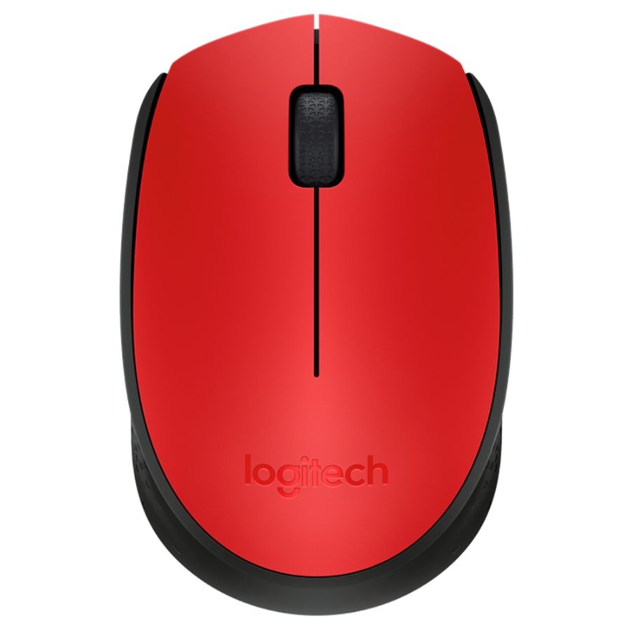 Logitech Mouse Wireless Inalambrico Usb M170 Rojo